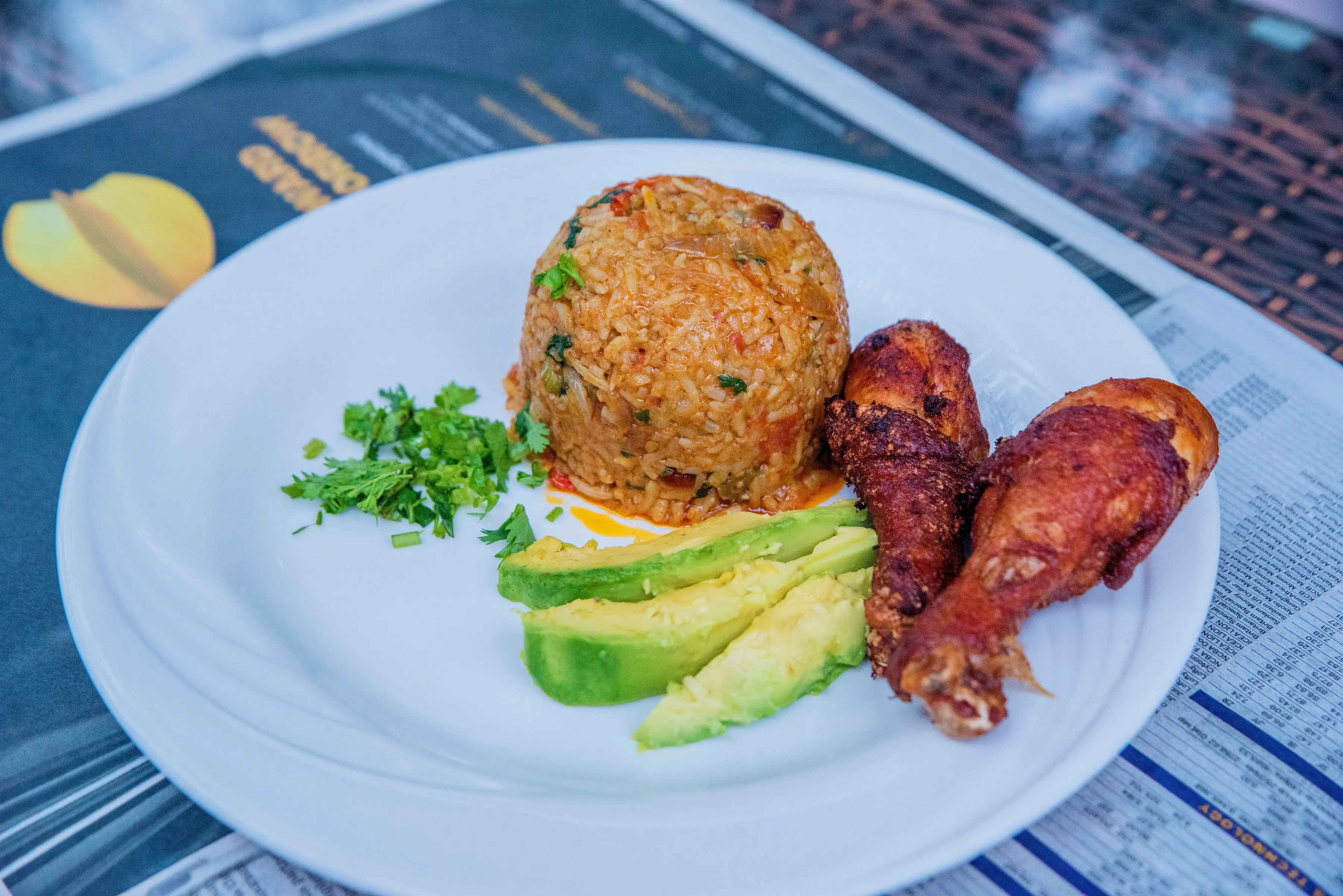 Jollof Rice & Chicken